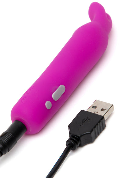 ♀ Happy Rabbit Ears Bullet Vibrator Purple