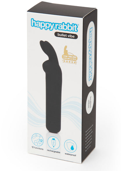 ♀ Happy Rabbit Ears Bullet Vibrator black