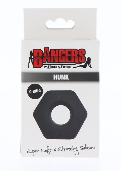 ♂ Hidden Desire Bangers C-Rings Soft Silicone Hunk C-Ring