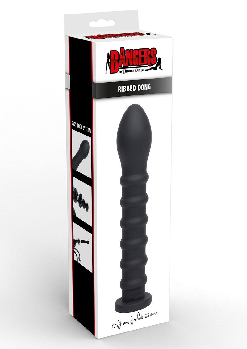 ♀ Hidden Desire Bangers Fuck Machines Ribbed Dong Easy-Lock 19 cm