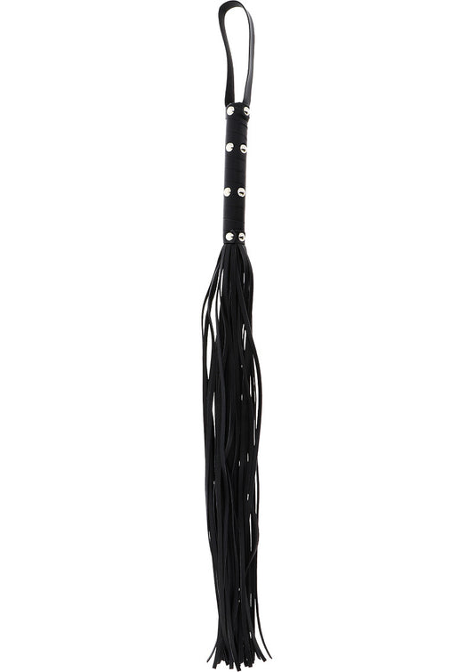 ♂ ♀ Hidden Desire Extreme Long Studded Flogger Whip