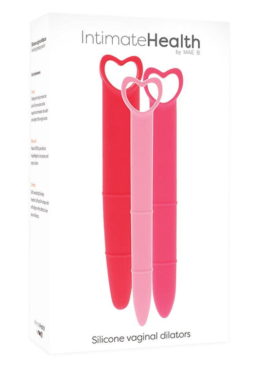 Intimate Health by Mae B Silicone Vaginal Dilators 3pcs @ Happytoys Sexshop: Toys for Feeling Happy & Easy 😊