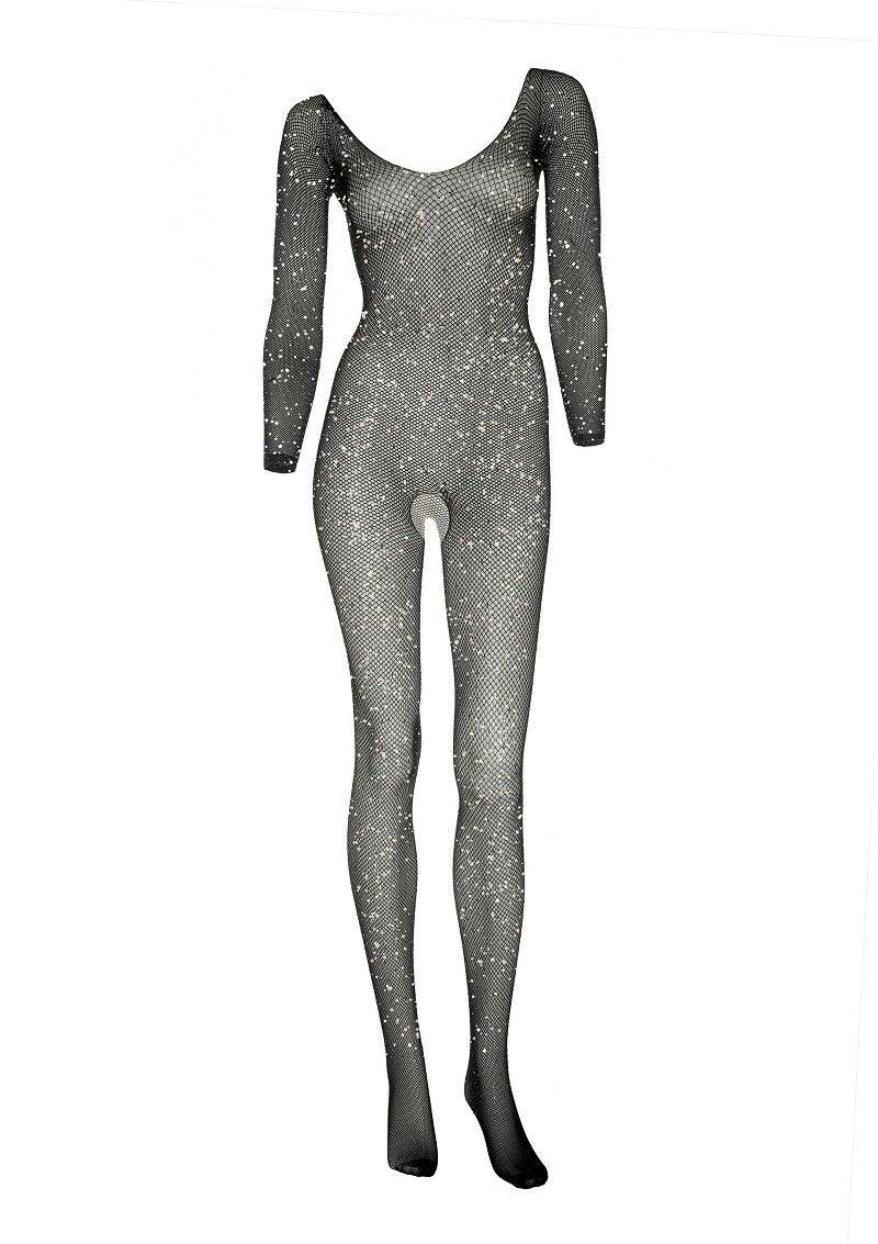 Leg Avenue Fishnet sleeved bodystocking @ Happytoys Sexshop: Toys for Feeling Happy & Easy 😊