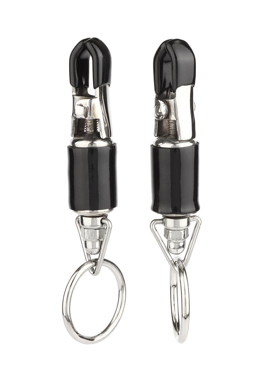 ♀ Mr. Steel Barrel Tit Clamps With Ring