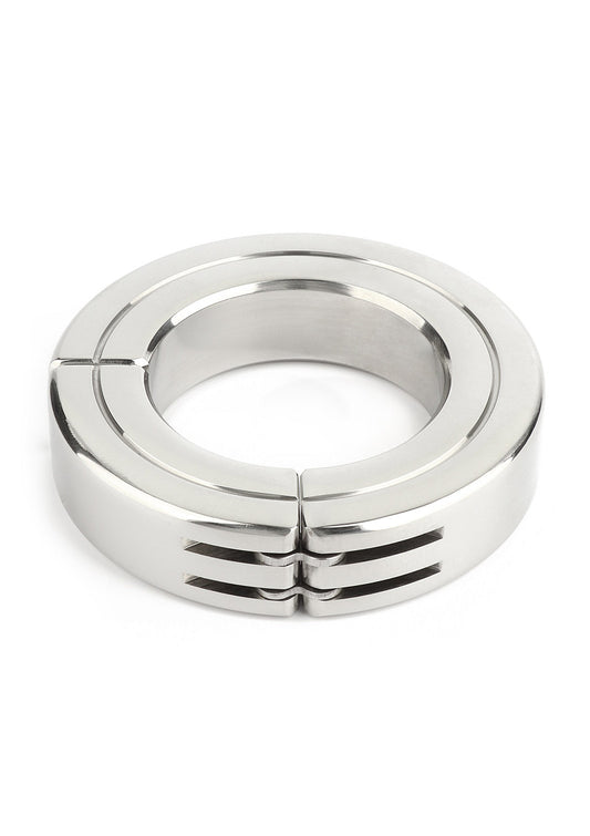 ♂ Mr. Steel Hinged Magnetic Cockring 45mm