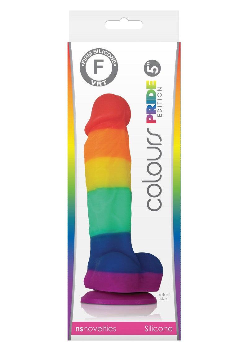 NS Novelties Colours Pride Edition 5' Dildo @ Happytoys Sexshop: Toys for Feeling Happy & Easy 😊