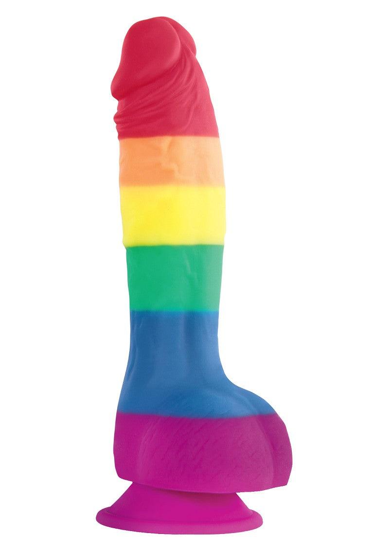 NS Novelties Colours Pride Edition 6' Dong @ Happytoys Sexshop: Toys for Feeling Happy & Easy 😊