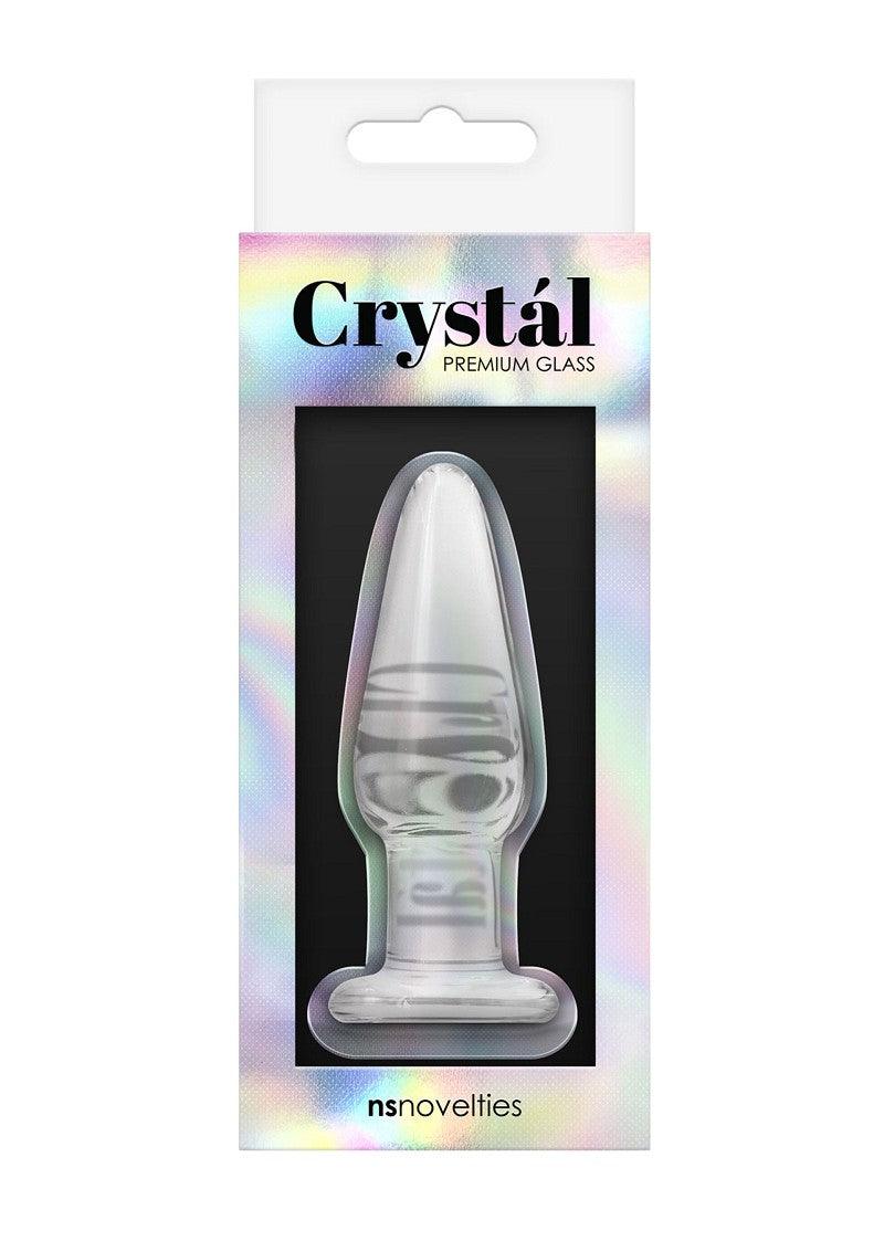 NS Novelties Crystal Tapered Plug Small kleine buttplug Happytoys Sexshop: liever Happy dan Easy 😊