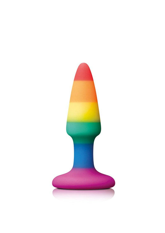 NS Novelties Colours Pride Edition Pleasure Plug Mini Butplug met zuignap | Happytoys | Discreet | Vertrouwd |Snelle levering