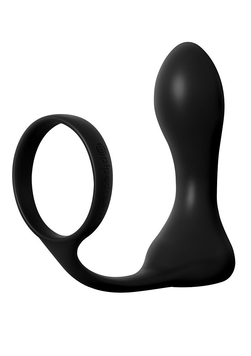 Pipedream Anal Fantasy Elite Rechargeable Ass-Gasm Pro: anaal vibrator met cockring | Happytoys | Discreet | Vertrouwd |Snelle levering
