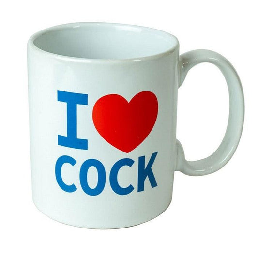 S&F I Love Cock Mug | Happytoys | Discreet | Vertrouwd |Snelle levering