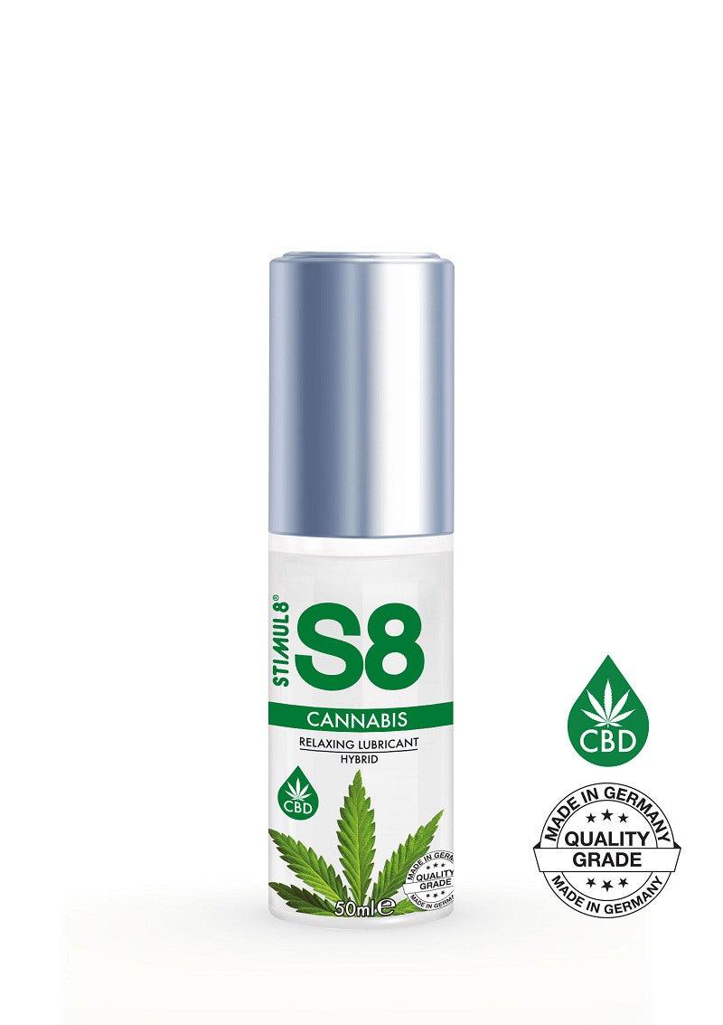 S8 Hybrid Cannabis Lube 50ml Glijmiddel Happytoys Sexshop: liever Happy dan Easy 😊