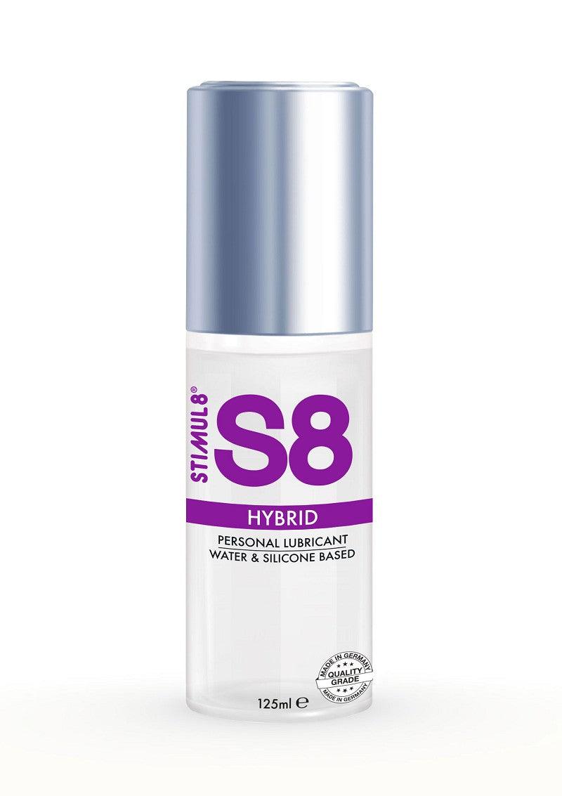 S8 Hybrid Lube 125ml Glijmiddel @ Happytoys Sexshop: Toys for Feeling Happy & Easy 😊