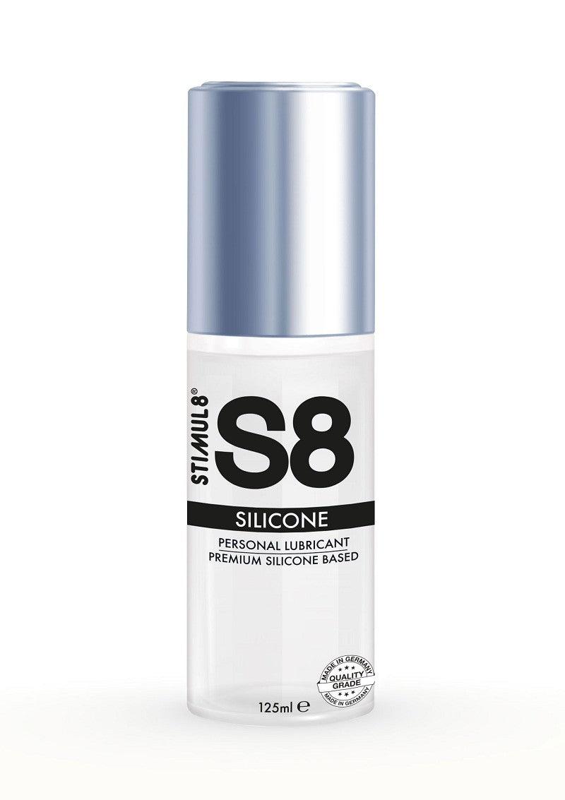 S8 Premium Silicone Lube 125ml Glijmiddel @ Happytoys Sexshop: Toys for Feeling Happy & Easy 😊