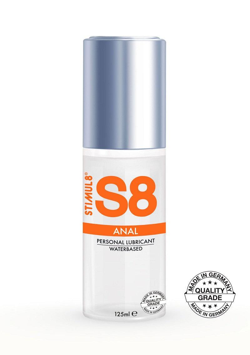 S8 Waterbased Anal Lube 125ml Anaal Glijmiddel Happytoys Sexshop: liever Happy dan Easy 😊