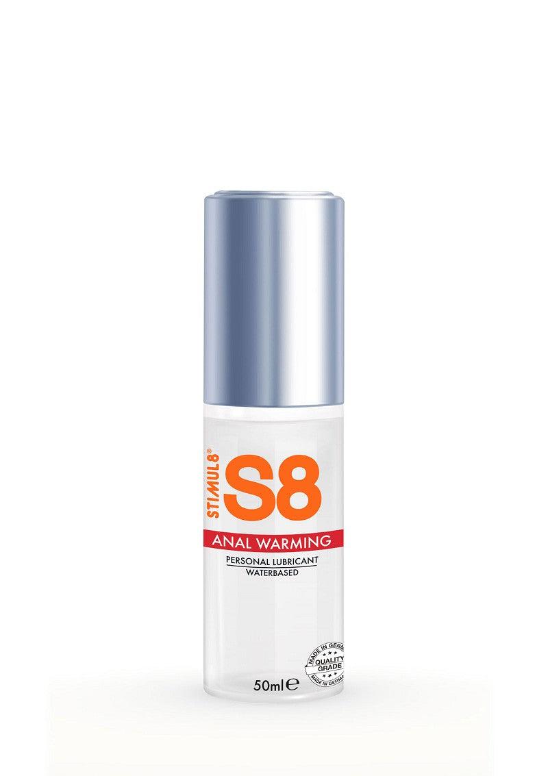 S8 Waterbased Warming Anal Lube 50ml @ Happytoys Sexshop: Toys for Feeling Happy & Easy 😊