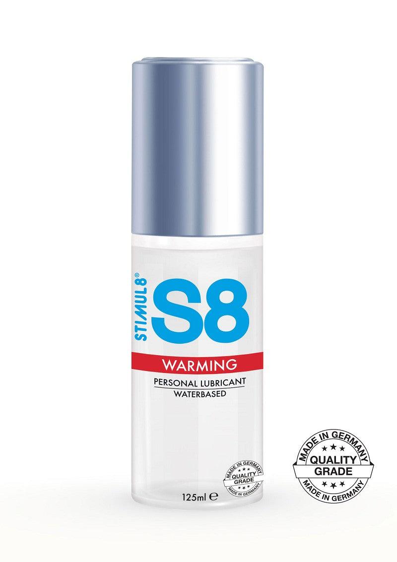 S8 Waterbased Warming Lube 125ml @ Happytoys Sexshop: Toys for Feeling Happy & Easy 😊