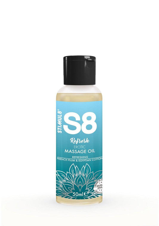 S8 Massage Oil Box 3x 50ml massage olie met 3 geuren | Happytoys | Discreet | Vertrouwd |Snelle levering