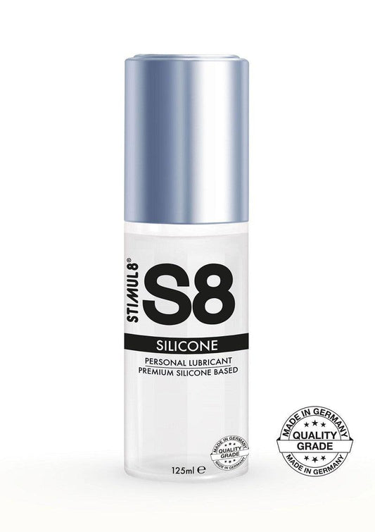 S8 Premium Silicone Lube 125ml Glijmiddel | Happytoys | Discreet | Vertrouwd |Snelle levering