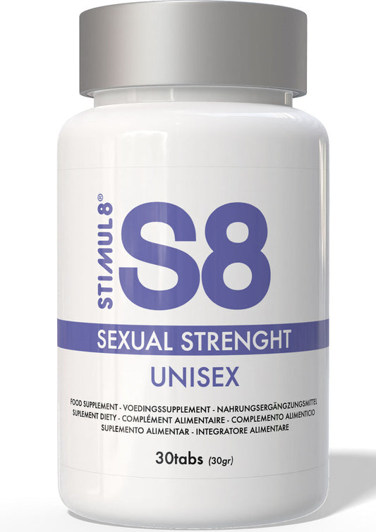 ♂ ♀ S8 Sexual Strength Tabs 30 Pcs