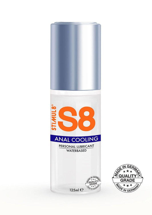 S8 Waterbased Cooling Anal Lube 125ml Verkoelend anaal glijmiddel | Happytoys | Discreet | Vertrouwd |Snelle levering