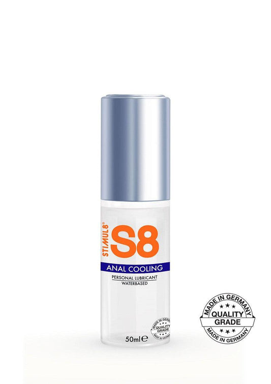 S8 Waterbased Cooling Anal Lube 50ml verkoelend anaal glijmiddel | Happytoys | Discreet | Vertrouwd |Snelle levering