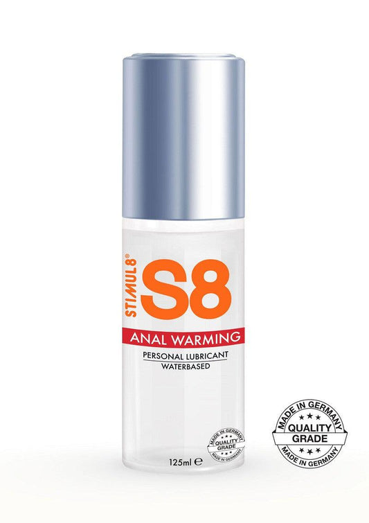 S8 Waterbased Warming Anal Lube 125ml Anaal Glijmiddel | Happytoys | Discreet | Vertrouwd |Snelle levering