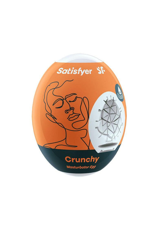 Satisfyer Masturbator Egg Crunchy 1pcs Masturbator @ Happytoys Sexshop: Toys for Feeling Happy & Easy 😊