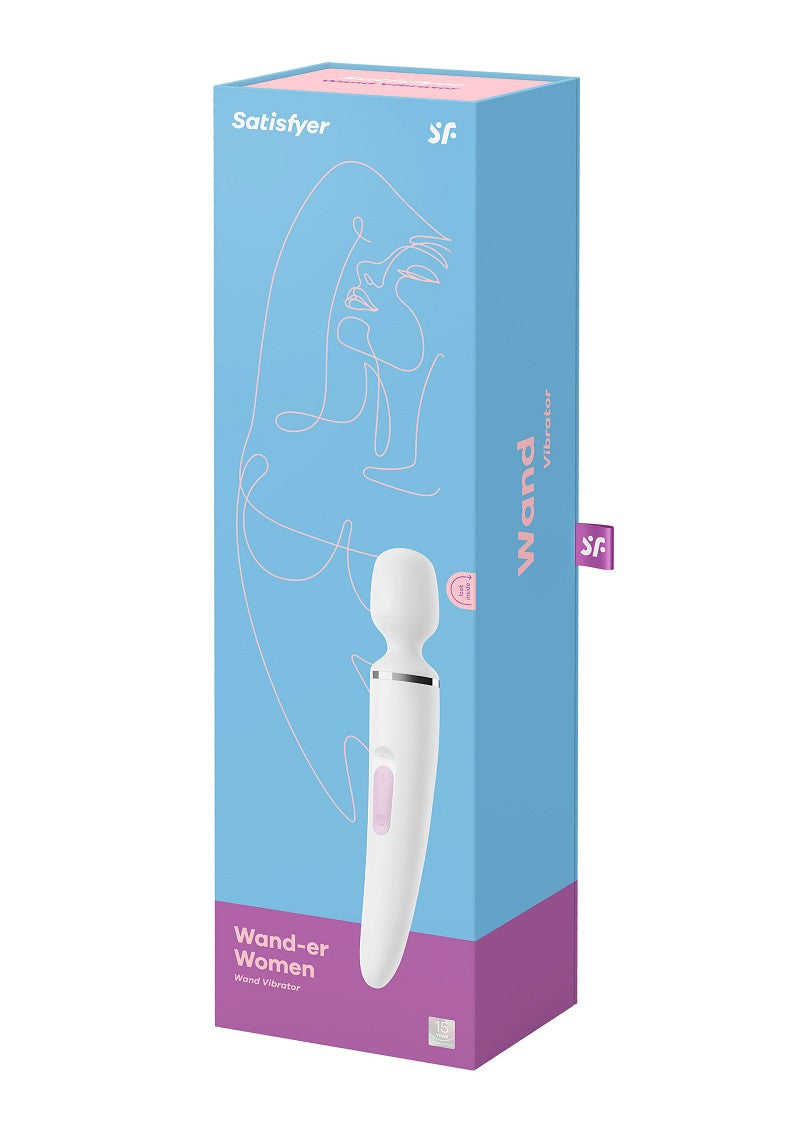 ♀ Satisfyer Wand-er women (wit) @ Happytoys Sexshop: Toys for Feeling Happy & Easy 😊