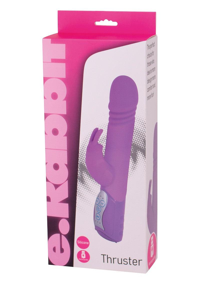 ♀ Seven Creations E Rabbit Thruster stotende vibrator @ Happytoys Sexshop: Toys for Feeling Happy & Easy 😊