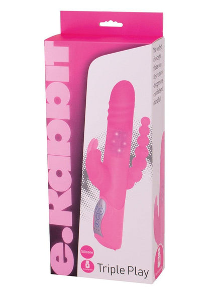 Seven Creations E-Rabbit Triple Play Driedubbele Vibrator met drie gedeelten Happytoys Sexshop: liever Happy dan Easy 😊