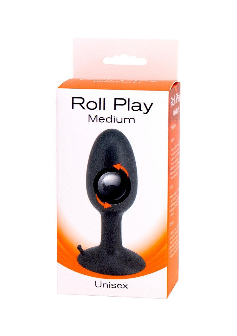 Seven Creations Roll Play Medium Butplug met bewegende bal Happytoys Sexshop: liever Happy dan Easy 😊