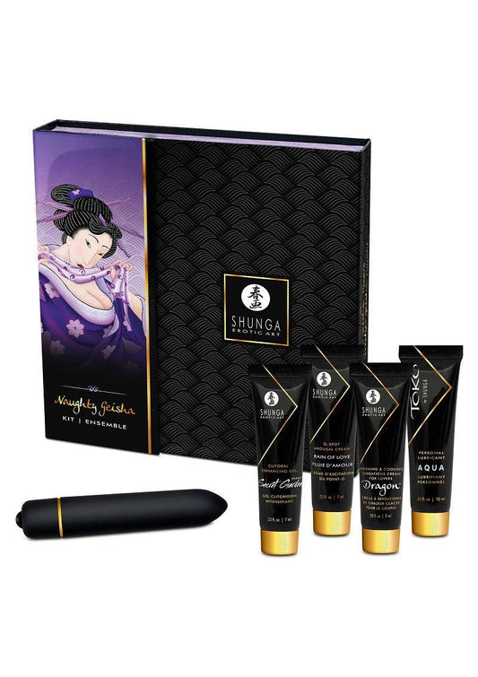 Shunga Naughty Geisha Kit met speeltje | Happytoys | Discreet | Vertrouwd |Snelle levering