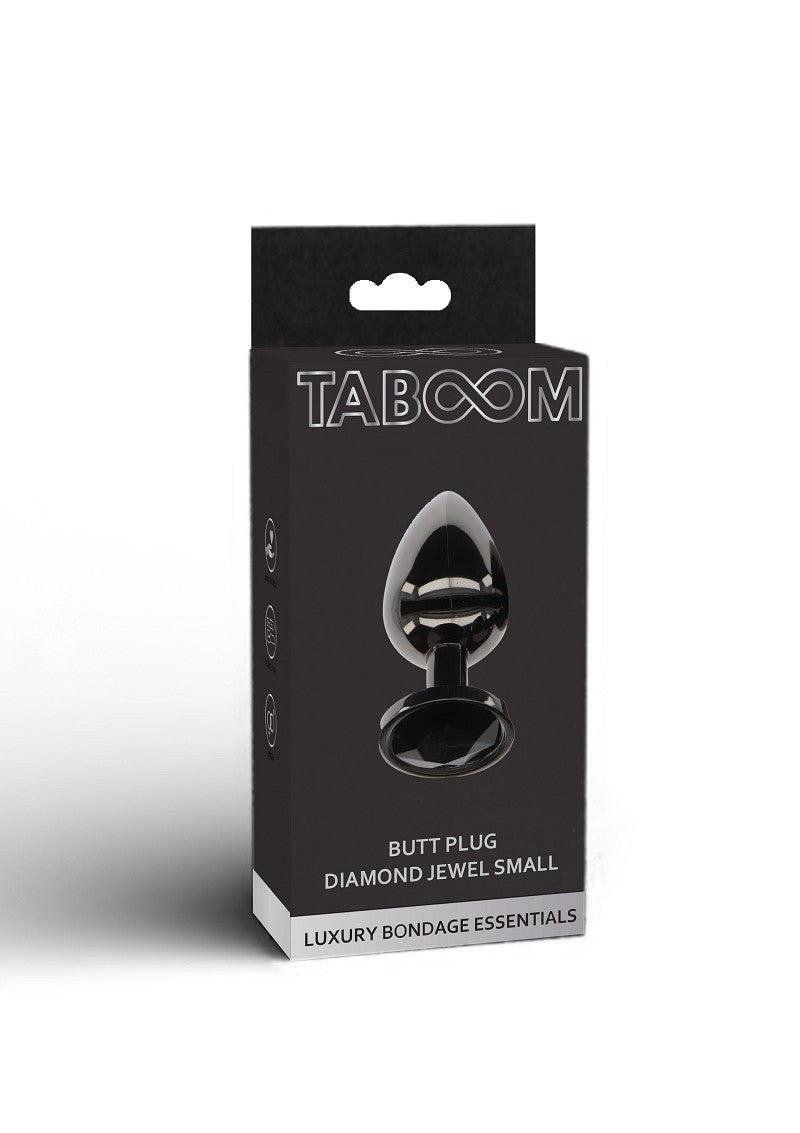 Taboom Bondage Essentials Butt Plug With Diamond Jewel S Happytoys Sexshop: liever Happy dan Easy 😊