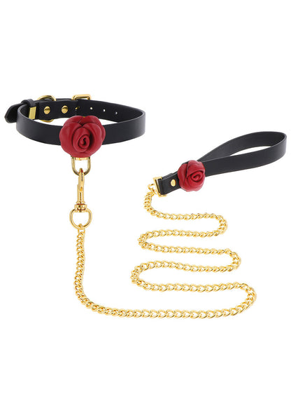 ♂ ♀ Taboom Wild Roses Collar & Leash