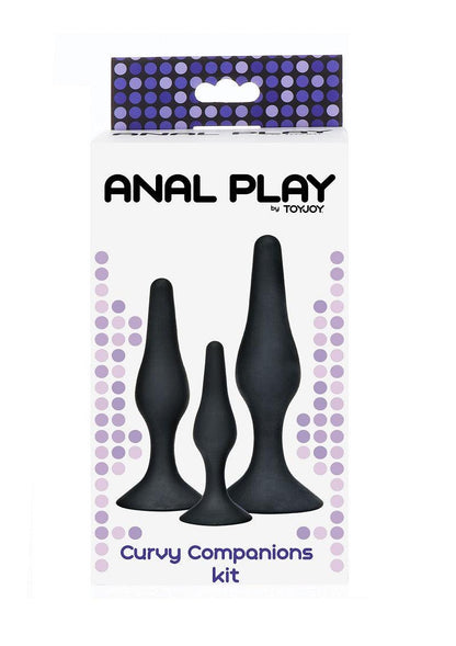 ToyJoy Anal Play Curvy Companions Kit 3pcs Happytoys Sexshop: liever Happy dan Easy 😊