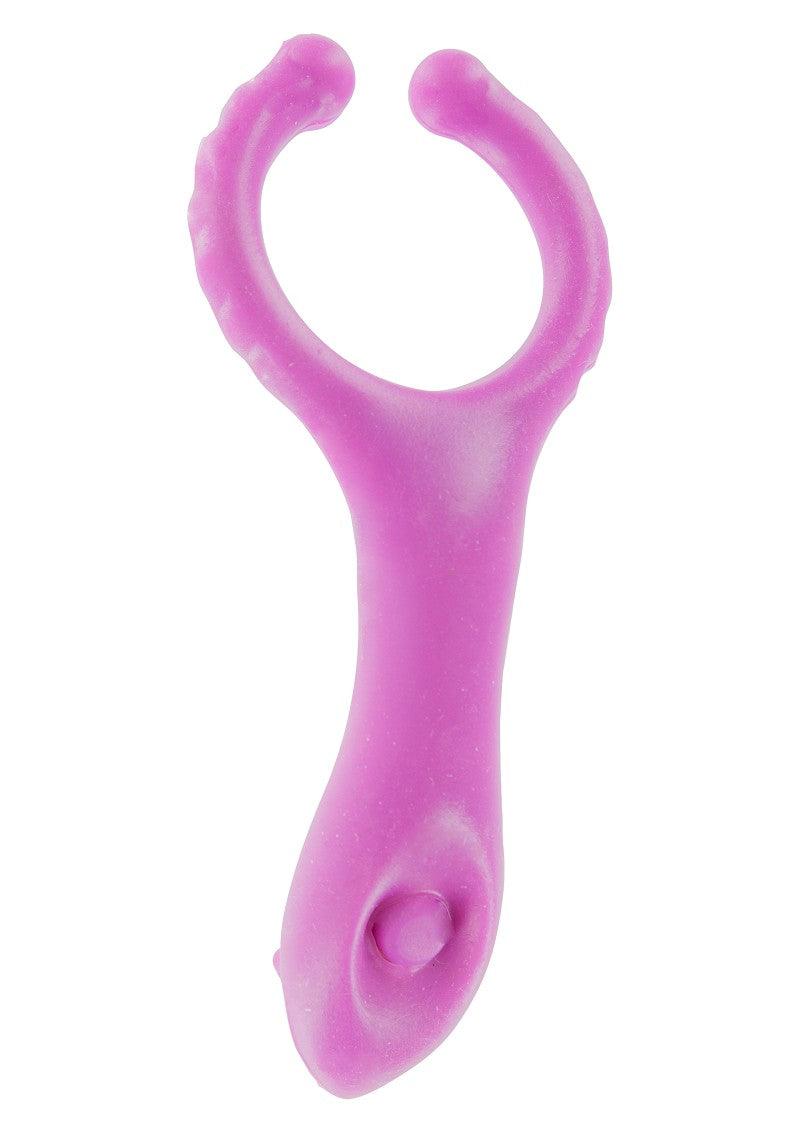 ToyJoy Basics Vibrating Clit-Stim C-Ring @ Happytoys Sexshop: Toys for Feeling Happy & Easy 😊