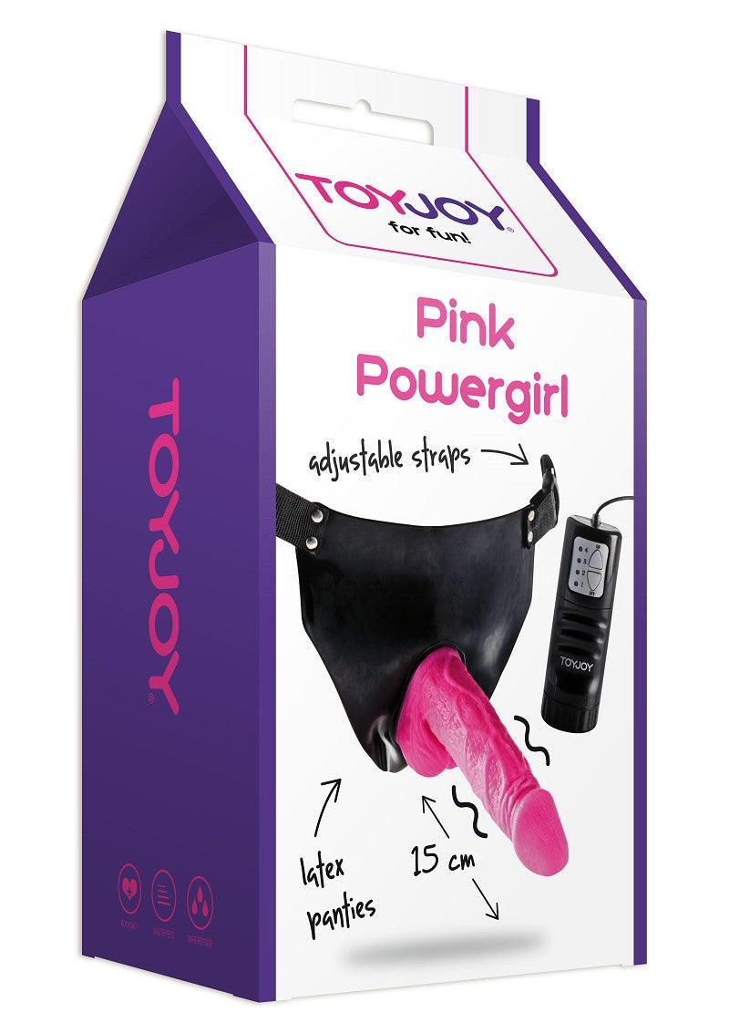 ToyJoy Classics Powergirl Vibrating Strap-On @ Happytoys Sexshop: Toys for Feeling Happy & Easy 😊