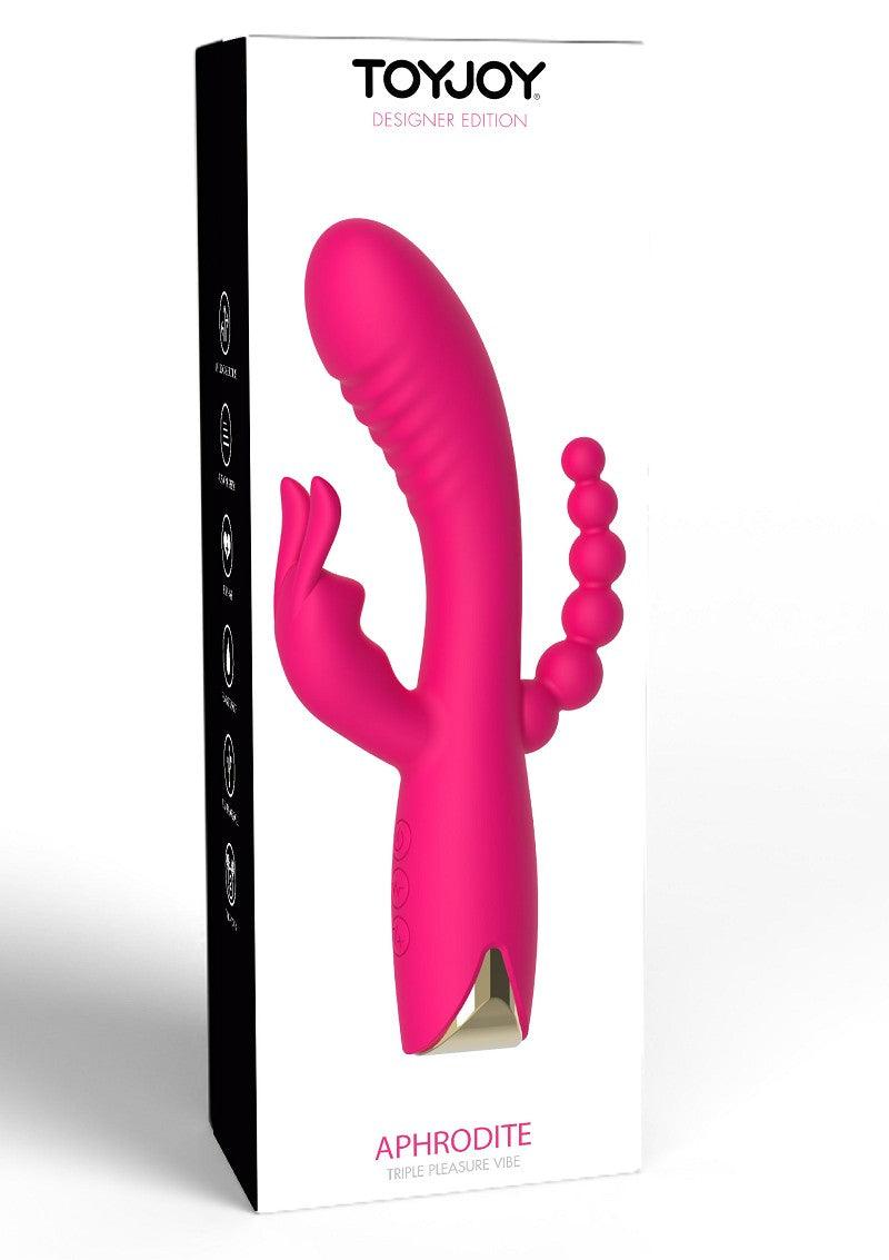 ToyJoy Designer Edition Aphrodite Triple Vibrator Happytoys Sexshop: liever Happy dan Easy 😊