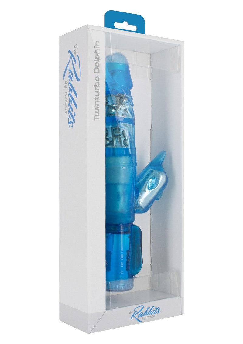 ToyJoy The Rabbits Twinturbo Dolphin Vibrator @ Happytoys Sexshop: Toys for Feeling Happy & Easy 😊