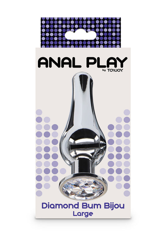 ♂ ♀ ToyJoy Anal Play Diamond Bum Bijou Large