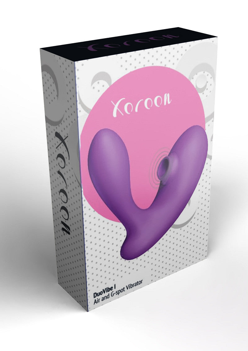 ♀ Xocoon DuoVibe I Air Vibrator @ Happytoys Sexshop: Toys for Feeling Happy & Easy 😊