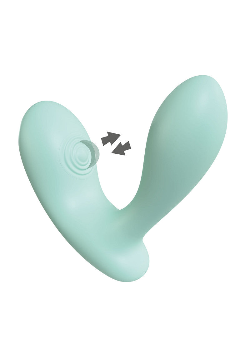 Xocoon DuoVibe II Klopfender Klitoris-Finger-Vibrator